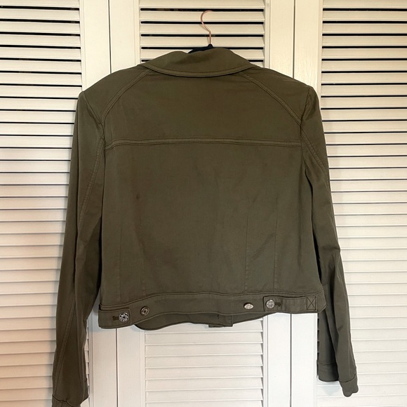 WHBM Cropped Pret Twill Jacket - Picture 6 of 6